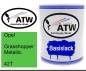 Preview: Opel, Grasshopper Metallic, 42T: 1L Lackdose, von ATW Autoteile West.